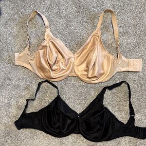 Wacoal Black and Nude Bra Set